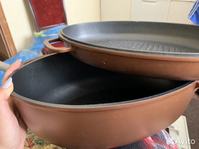Сковородка 2 в 1