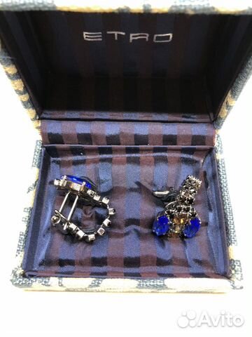Запонки мужские etro Запонки мужские etro