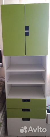 Шкаф детский для книг, игрушек, одежды Стува (икеа