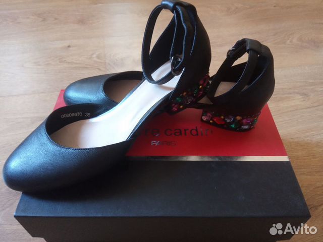 Туфли Pierre Cardin кожа, р.38, новые Туфли Pierre Cardin кожа, р.38, новые