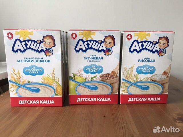 Каши Агуша Каши Агуша