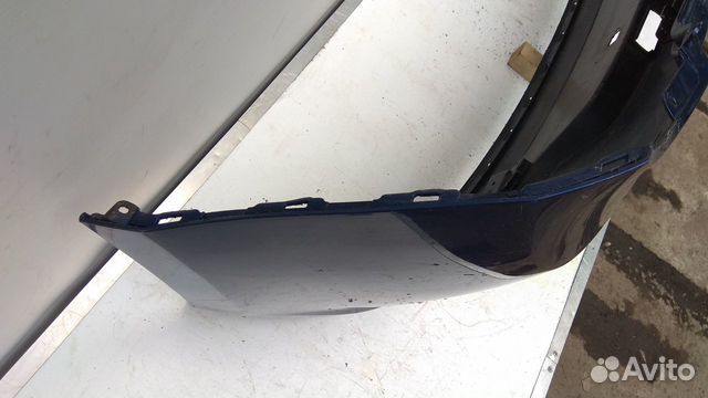 Бампер задний Hyundai Solaris хетчбек рестайлинг