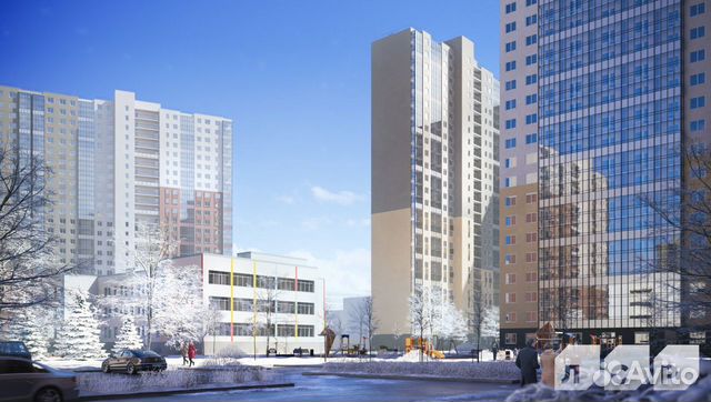 2-к квартира, 52.9 м², 12/25 эт. 2-к квартира, 52.9 м², 12/25 эт.