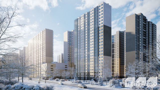 2-к квартира, 42.3 м², 18/25 эт. 2-к квартира, 42.3 м², 18/25 эт.