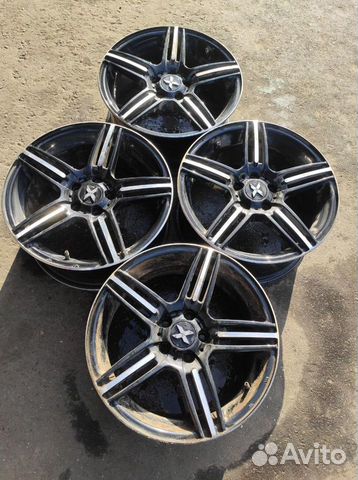 Диски бу литые R16 I на VW Polo Subaru
