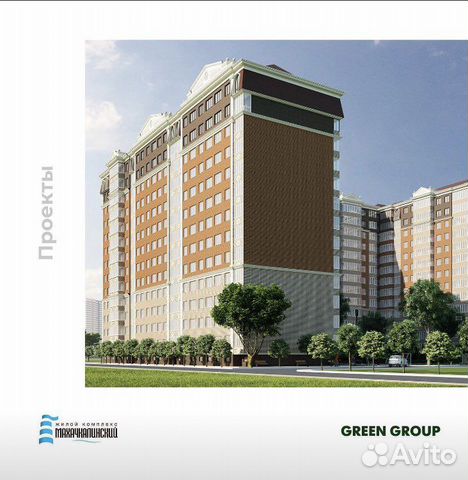 2-к квартира, 77.8 м², 3/12 эт. 2-к квартира, 77.8 м², 3/12 эт.