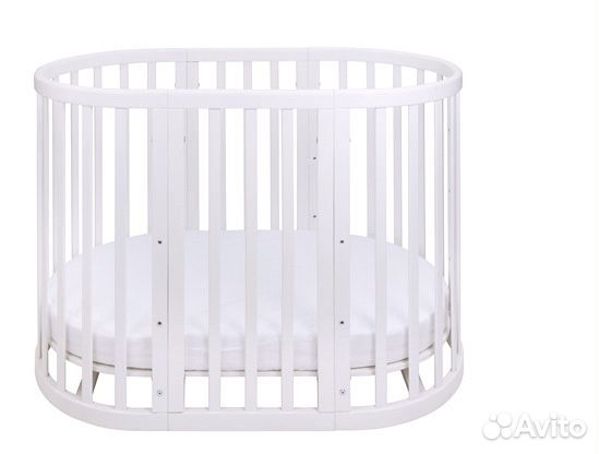 Детская кроватка-трансформер ellipsbed с маятником