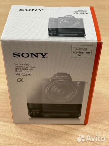 Батарейная ручка Sony VG-C2EM Оригинал Батарейная ручка Sony VG-C2EM Оригинал