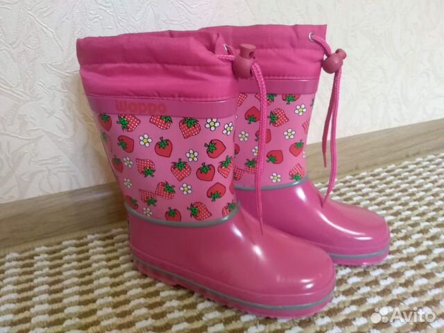 Сапоги резиновые утеплённые