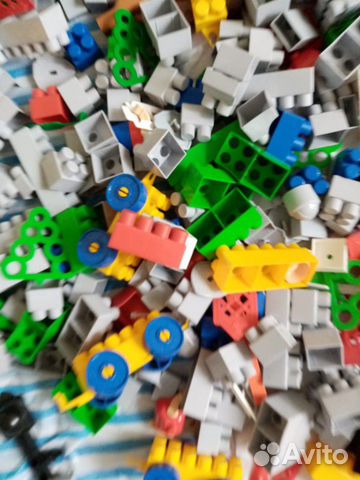 Конструктор Bauer стройка, железная дорога,крепост