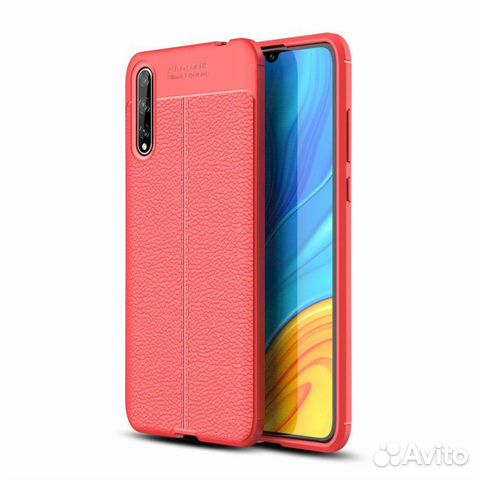 Чехол-накладка Litchi Grain для Huawei Y8p Чехол-накладка Litchi Grain для Huawei Y8p