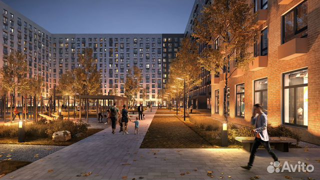 1-к квартира, 45.9 м², 11/30 эт. 1-к квартира, 45.9 м², 11/30 эт.