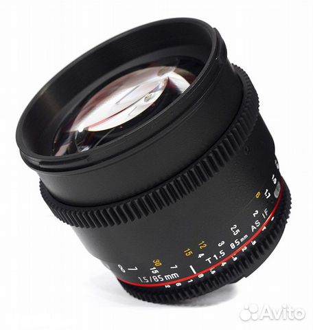 Samyang 85mm T1.5 AS IF UMC vdslr Nikon F новый