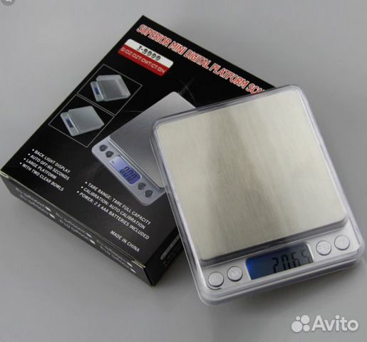 Весы ювелирные электронные 500g/0.01