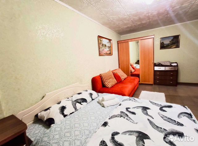 

2-к. квартира, 45 м², 2 кровати