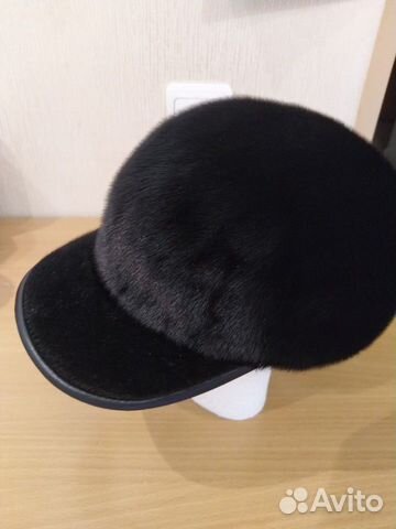 Новая мужская бейсболка из натуральной Нерпы