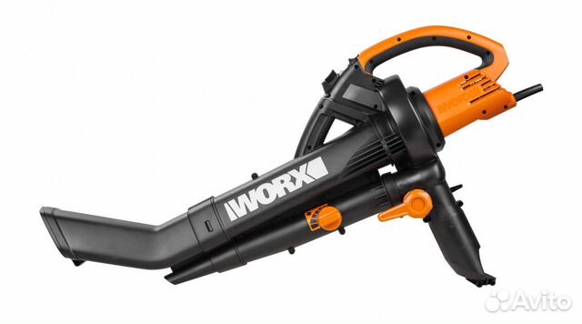 Воздуходувка пылесос Worx WG505E+