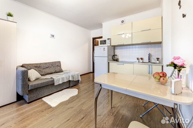 

1-к. квартира, 30 м², 2 кровати