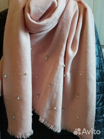 Шарф-палантин(розов.кашемир)