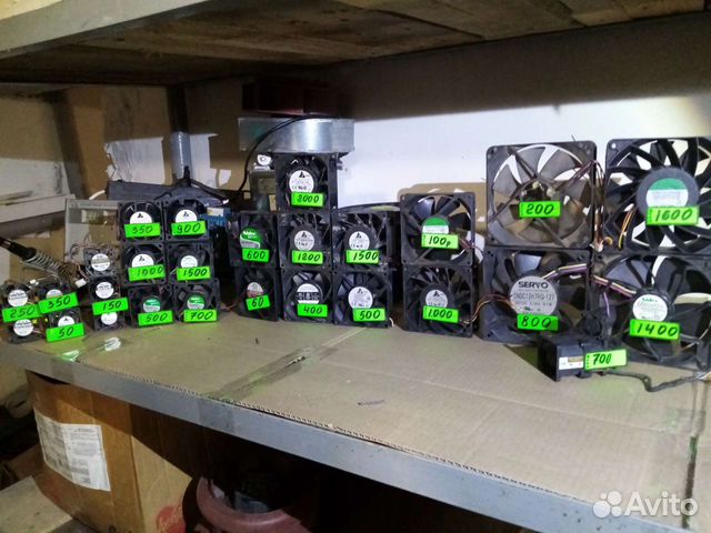 Сверхмощные турбо вентиляторы серверные