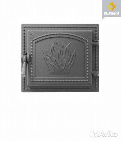 Дверца каминная Везувий 261