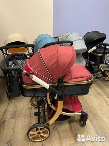 Коляска трансформер 2в1 Luxmom