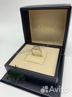 Новое золотое кольцо с бриллиантами 585 Chopard
