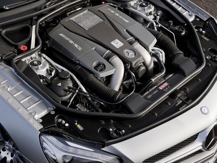 Установка двигателя mercedes