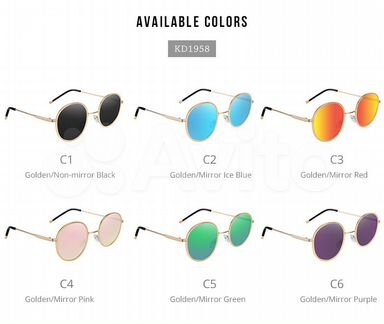 Очки солнцезащитные kdeam поляризованные