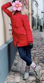 Парка зимняя Tommy Hilfiger M бу