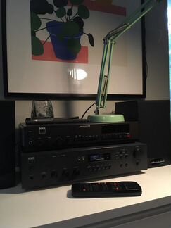 Ресивер nad 712 с акустикой wharfedale