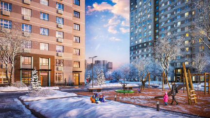 2-к квартира, 40.2 м², 6/23 эт.