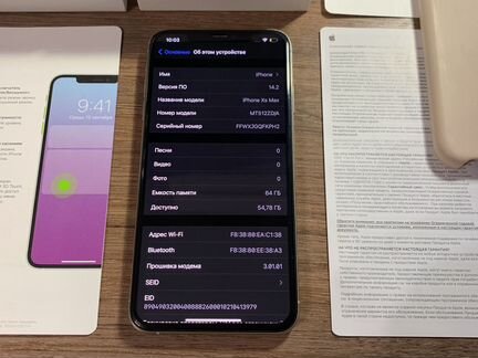 iPhone XS Max 64gb Silver