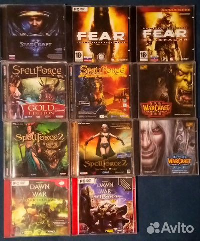 Коллекция игр на CD/DVD