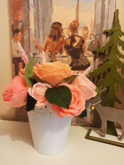 Букет из мыла