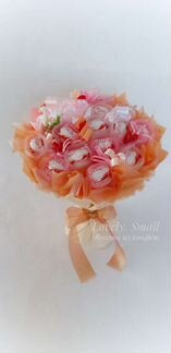 Букеты из конфет на заказ. Цена договорная