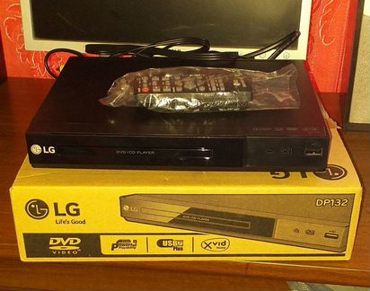 DVD- плеер LG DP132