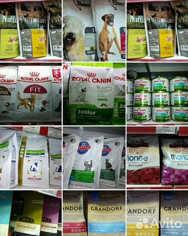 Качественный корм для собак и кошек