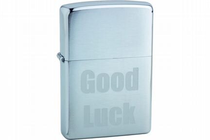 Зажигалка Zippo 200 Good Luck Оригинал Новая