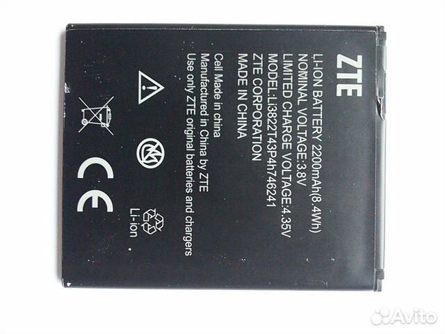 Li3822T43P4h746241 аккумулятор