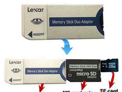 Memory stick pro duo адаптер