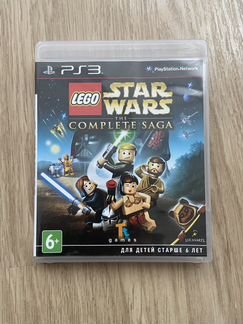 Лего диск “star wars THE compiete caga” на PS3 6+