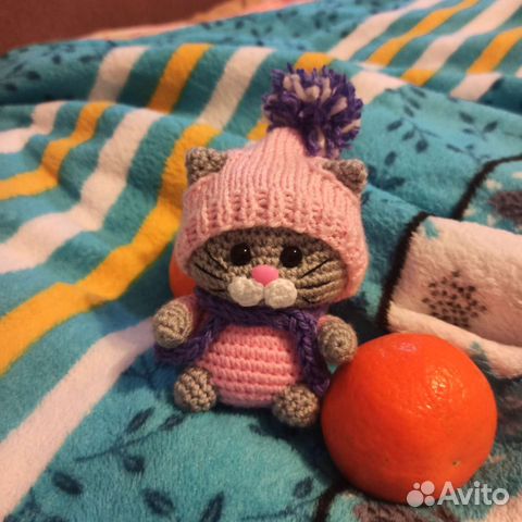 Котик ручной работы