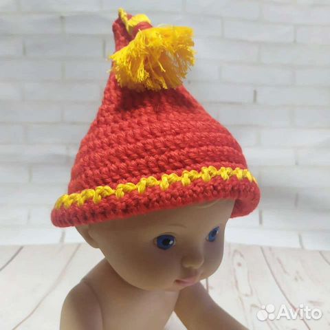 Шапочка для новорожденного