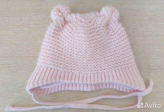 Шапка демисезонная + шапка зимняя, 40-42