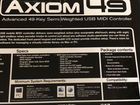 Midi клавиатура axiom 49 объявление продам