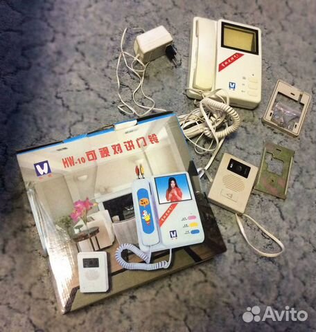 Видеодомофон цветной уличный новый