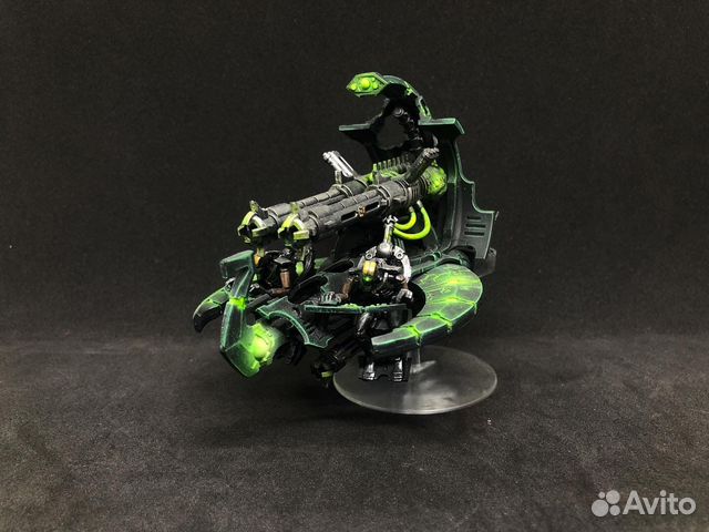 Warhammer necron баржа + лорд