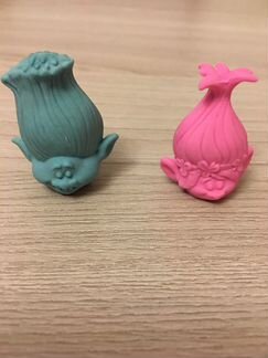 Ластики Тролли из Пятёрочки