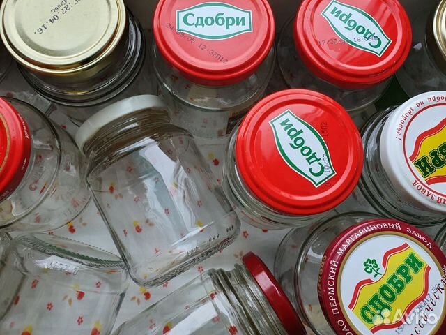 Банки стеклянные в идеальном состоянии